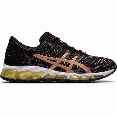 Asics Gel-Quantum 360 5 Jcq - Naisten Tennarit - Mustat/Pinkki Kultaiset